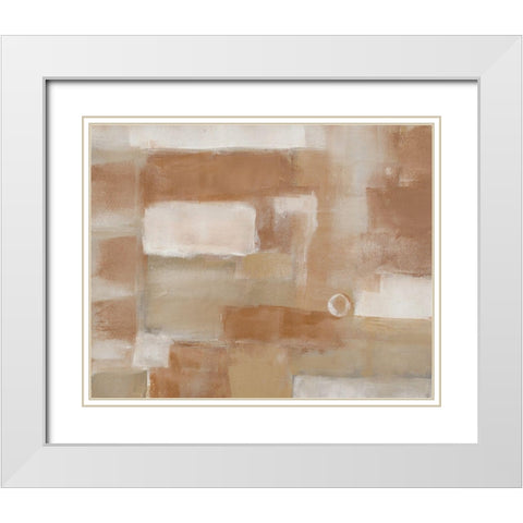Established Grounds I White Modern Wood Framed Art Print with Double Matting by Pattinian, Merri