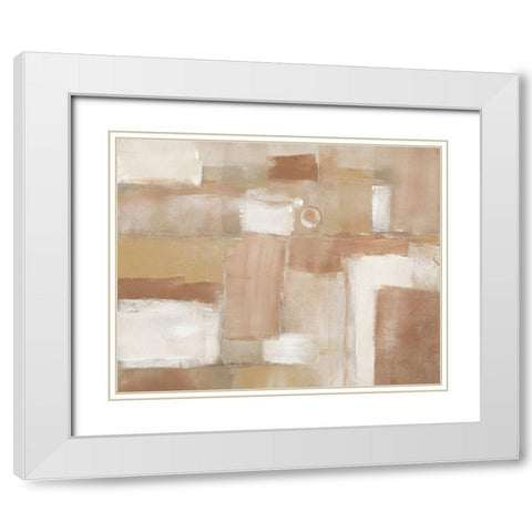 Established Grounds II White Modern Wood Framed Art Print with Double Matting by Pattinian, Merri