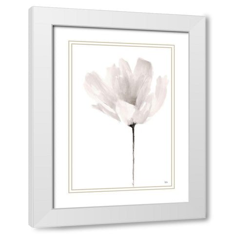 Rise With The Sun III White Modern Wood Framed Art Print with Double Matting by Loreth, Lanie