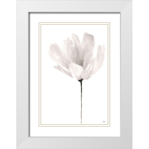 Rise With The Sun III White Modern Wood Framed Art Print with Double Matting by Loreth, Lanie