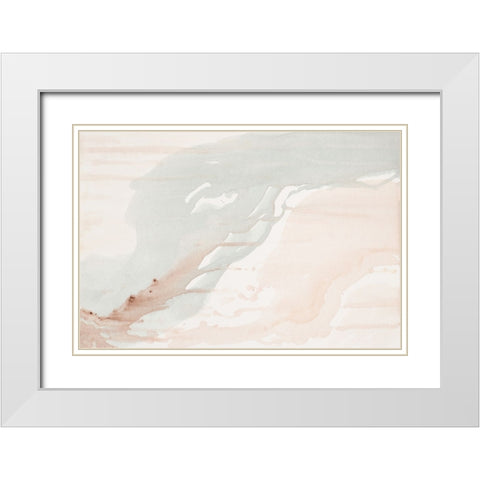 After the Rain White Modern Wood Framed Art Print with Double Matting by Pinto, Patricia