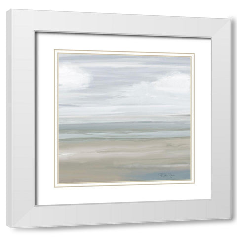 Another Day White Modern Wood Framed Art Print with Double Matting by Maria, Robin