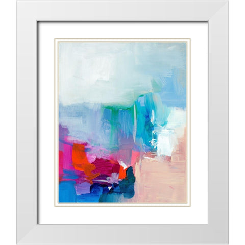 Its That Time of Day II White Modern Wood Framed Art Print with Double Matting by Loreth, Lanie