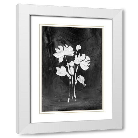 Devotion on Black II White Modern Wood Framed Art Print with Double Matting by Price, Lucille
