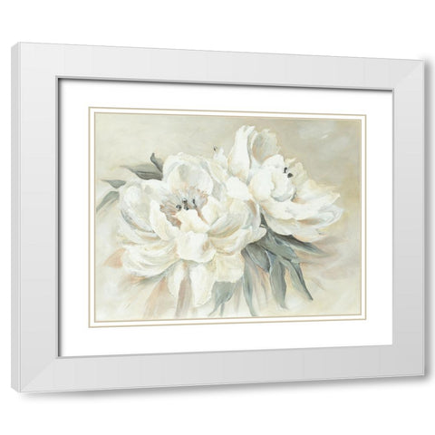 The Missing Detail White Modern Wood Framed Art Print with Double Matting by Pinto, Patricia