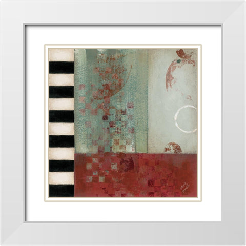 Town and Country I White Modern Wood Framed Art Print with Double Matting by Loreth, Lanie