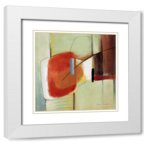 Afternoon in the City II White Modern Wood Framed Art Print with Double Matting by Loreth, Lanie