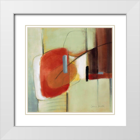 Afternoon in the City II White Modern Wood Framed Art Print with Double Matting by Loreth, Lanie