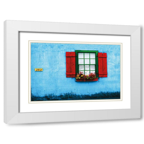 St. Augustine IV White Modern Wood Framed Art Print with Double Matting by Mabat, Ynon