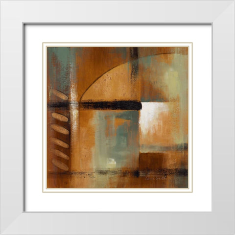 Summer Soiree II White Modern Wood Framed Art Print with Double Matting by Loreth, Lanie