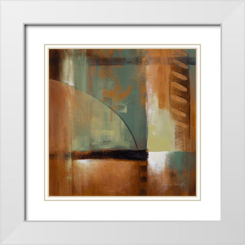 Summer Soiree III White Modern Wood Framed Art Print with Double Matting by Loreth, Lanie