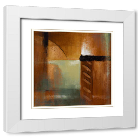 Summer Soiree IV White Modern Wood Framed Art Print with Double Matting by Loreth, Lanie