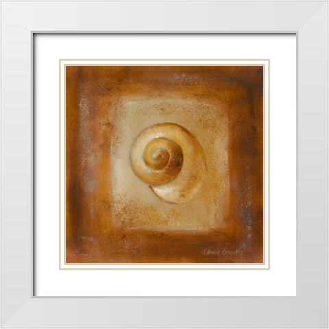 In With the Tide I White Modern Wood Framed Art Print with Double Matting by Loreth, Lanie