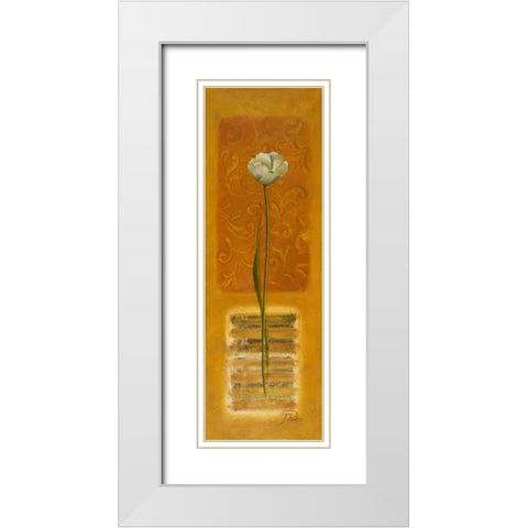 Metamorphosis II White Modern Wood Framed Art Print with Double Matting by Pinto, Patricia