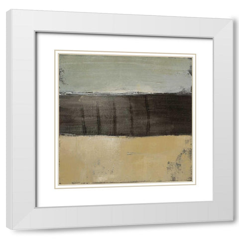 To the Edge and Beyond II White Modern Wood Framed Art Print with Double Matting by Loreth, Lanie