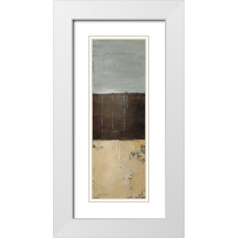 To the Edge and Beyond III White Modern Wood Framed Art Print with Double Matting by Loreth, Lanie