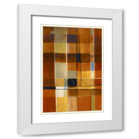 Approaching Autumn I White Modern Wood Framed Art Print with Double Matting by Loreth, Lanie