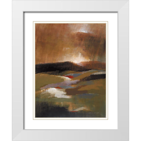 Countryside Journey 11 White Modern Wood Framed Art Print with Double Matting by Loreth, Lanie