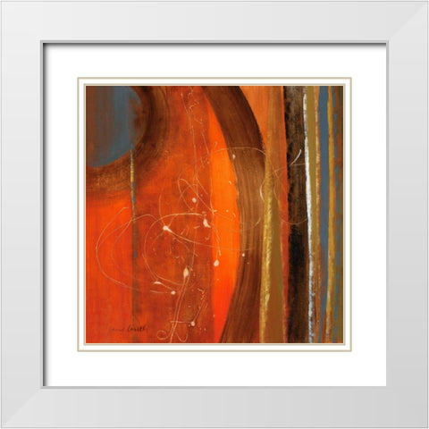 Inside the Roche Limit II White Modern Wood Framed Art Print with Double Matting by Loreth, Lanie