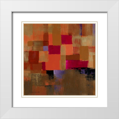 Voluminous II White Modern Wood Framed Art Print with Double Matting by Loreth, Lanie
