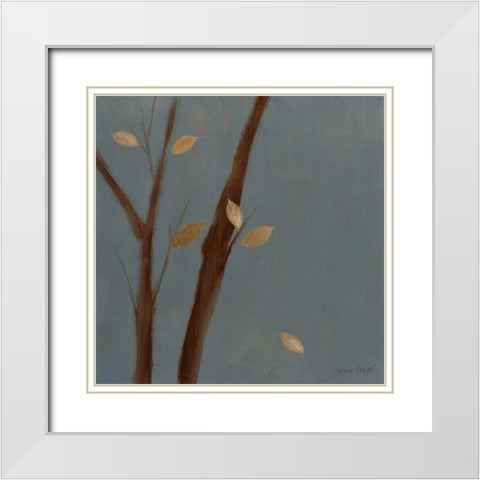 Night Falls I White Modern Wood Framed Art Print with Double Matting by Loreth, Lanie
