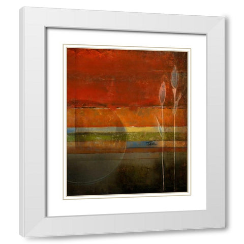 Imagination II White Modern Wood Framed Art Print with Double Matting by Pinto, Patricia