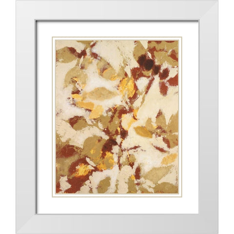 Sun-dazzled Branches I White Modern Wood Framed Art Print with Double Matting by Loreth, Lanie
