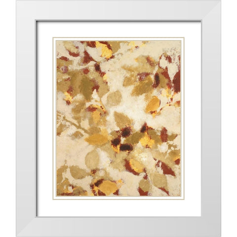 Sun-dazzled Branches II White Modern Wood Framed Art Print with Double Matting by Loreth, Lanie