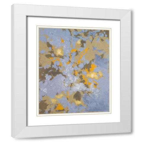 Looking Skyward I White Modern Wood Framed Art Print with Double Matting by Loreth, Lanie