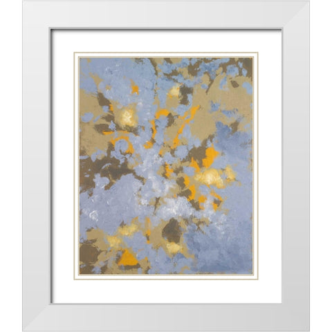 Looking Skyward I White Modern Wood Framed Art Print with Double Matting by Loreth, Lanie