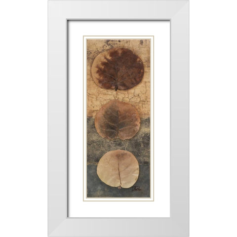 Eco-logic I White Modern Wood Framed Art Print with Double Matting by Pinto, Patricia