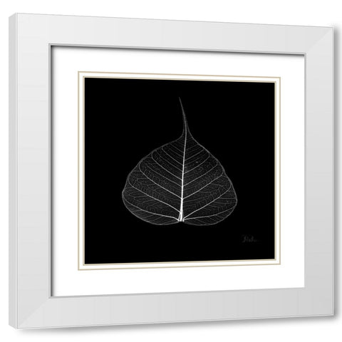Minimalism in Black I White Modern Wood Framed Art Print with Double Matting by Pinto, Patricia