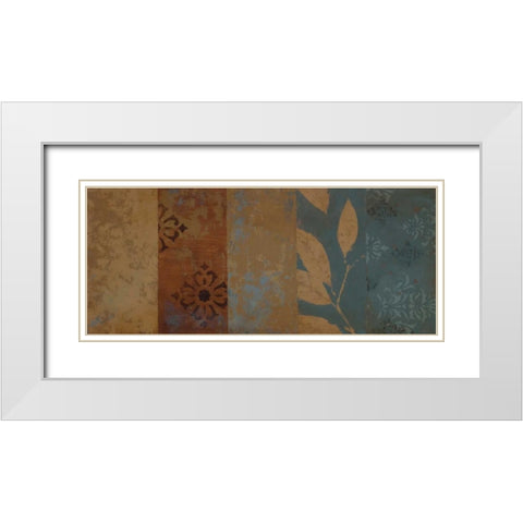 Revel in the Seasons III White Modern Wood Framed Art Print with Double Matting by Loreth, Lanie
