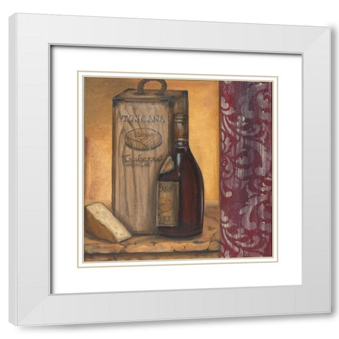 Happy Hour I White Modern Wood Framed Art Print with Double Matting by Hakimipour-Ritter