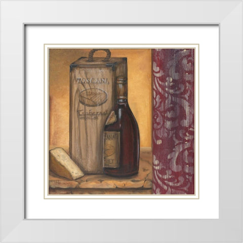 Happy Hour I White Modern Wood Framed Art Print with Double Matting by Hakimipour-Ritter