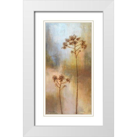 New Spring Light II White Modern Wood Framed Art Print with Double Matting by Marcon, Michael