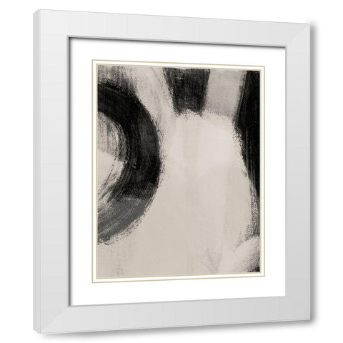 Discovering the Dark II White Modern Wood Framed Art Print with Double Matting by Loreth, Lanie
