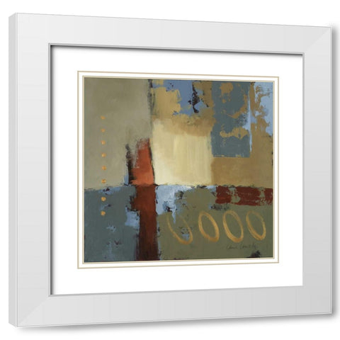 On the Boulevard I White Modern Wood Framed Art Print with Double Matting by Loreth, Lanie