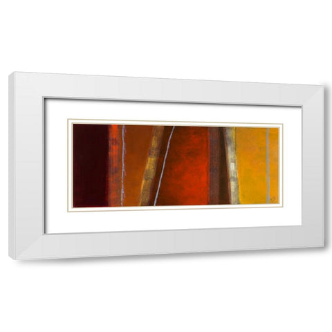 Infinity I White Modern Wood Framed Art Print with Double Matting by Loreth, Lanie