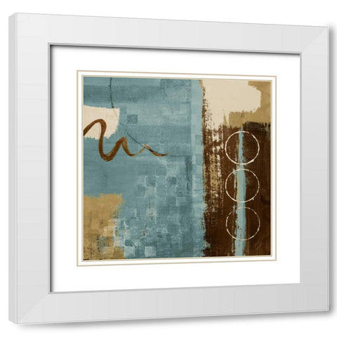 Wonder II White Modern Wood Framed Art Print with Double Matting by Loreth, Lanie