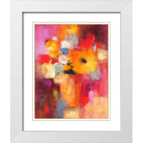 Junes Early Light I White Modern Wood Framed Art Print with Double Matting by Loreth, Lanie