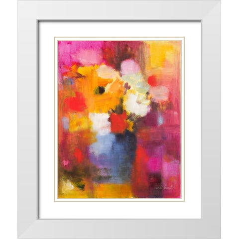 Junes Early Light II White Modern Wood Framed Art Print with Double Matting by Loreth, Lanie