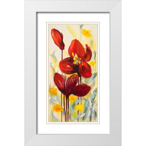 Sunny Day II White Modern Wood Framed Art Print with Double Matting by Loreth, Lanie