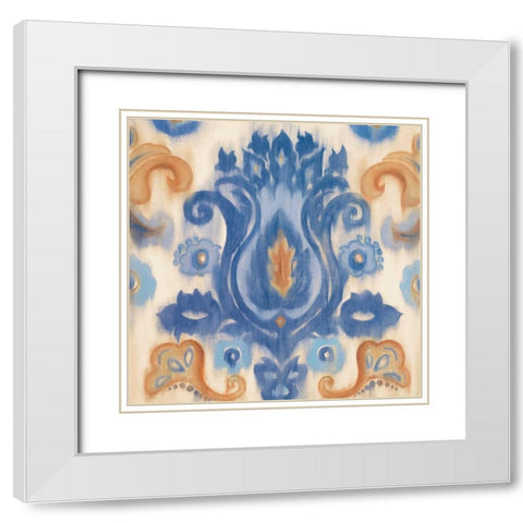 Transitions I White Modern Wood Framed Art Print with Double Matting by Pinto, Patricia