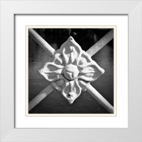Over the Lake II White Modern Wood Framed Art Print with Double Matting by Rodriguez, Jairo