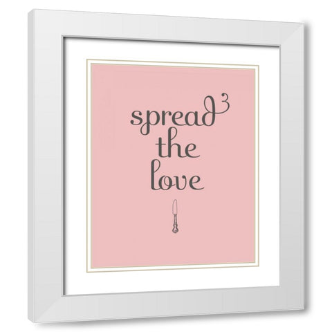 Spread White Modern Wood Framed Art Print with Double Matting by Studio, Sd Graphics