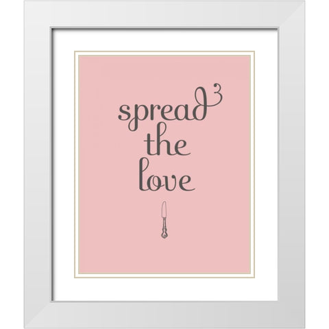 Spread White Modern Wood Framed Art Print with Double Matting by Studio, Sd Graphics