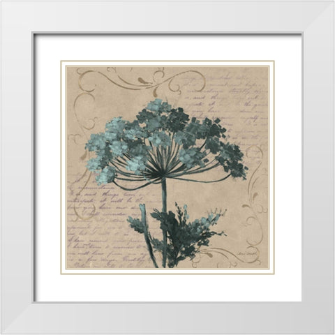 Modern Beauty II White Modern Wood Framed Art Print with Double Matting by Loreth, Lanie