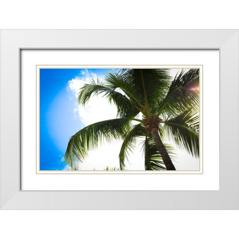 Take Me Away White Modern Wood Framed Art Print with Double Matting by Bryant, Susan