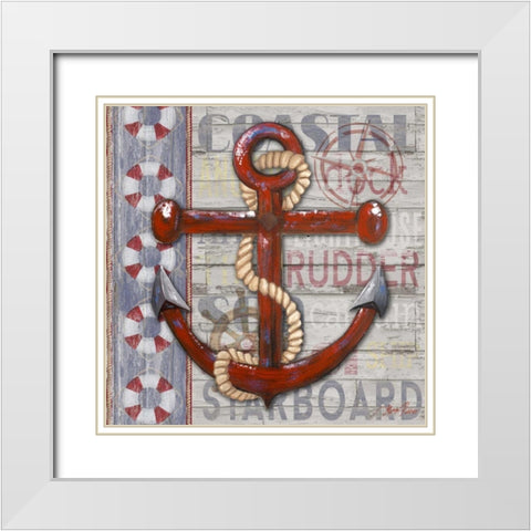 A Sailors Life I White Modern Wood Framed Art Print with Double Matting by Ritter, Gina